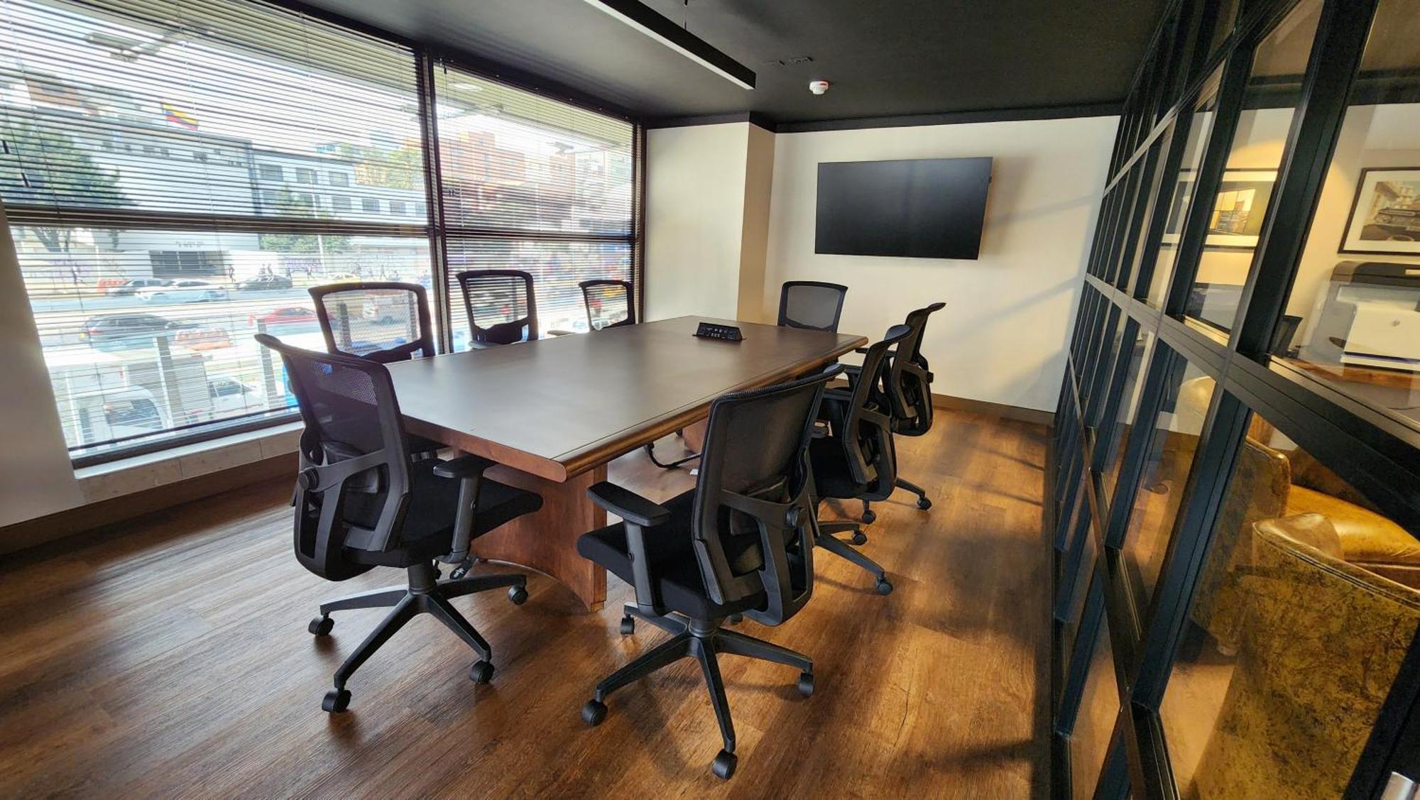 Bogota Plaza Hotel Eksteriør billede A meeting room at the company's headquarters in Bangalore
